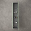 Raffinata Tall Wall Cabinet - Matt Light Green 350mm x 1650mm image