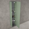 Raffinata Tall Wall Cabinet - Matt Light Green 350mm x 1650mm image