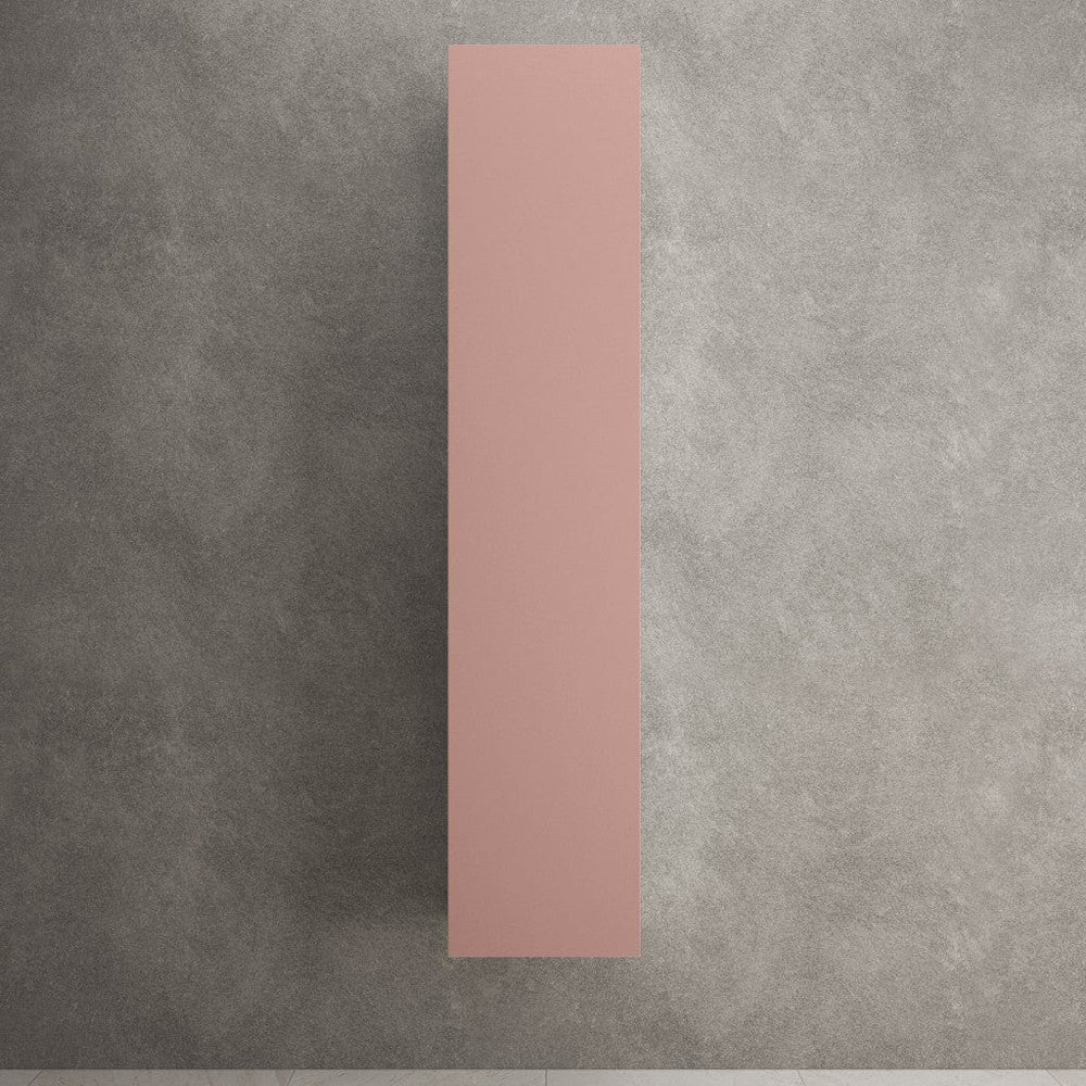 Raffinata Tall Wall Cabinet - Matt Pink 350mm x 1650mm image