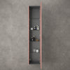 Raffinata Tall Wall Cabinet - Matt Pink 350mm x 1650mm image
