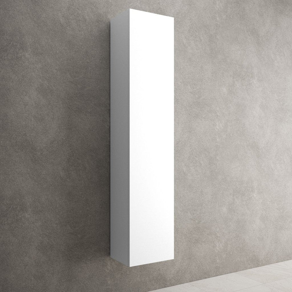 Raffinata Tall Wall Cabinet - Matt White 350mm x 1650mm