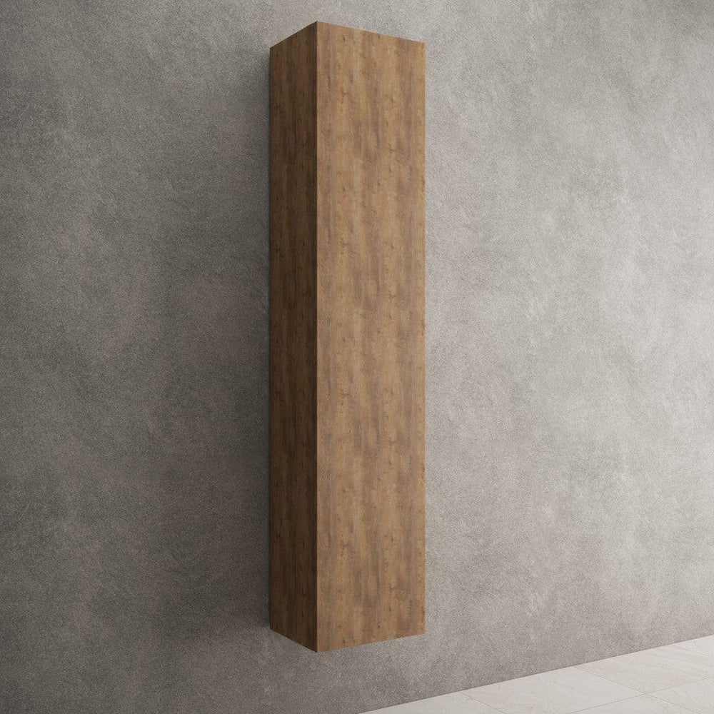 Raffinata Tall Wall Cabinet - Oak 350mm x 1650mm