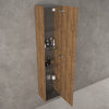 Raffinata Tall Wall Cabinet - Oak 350mm x 1650mm image