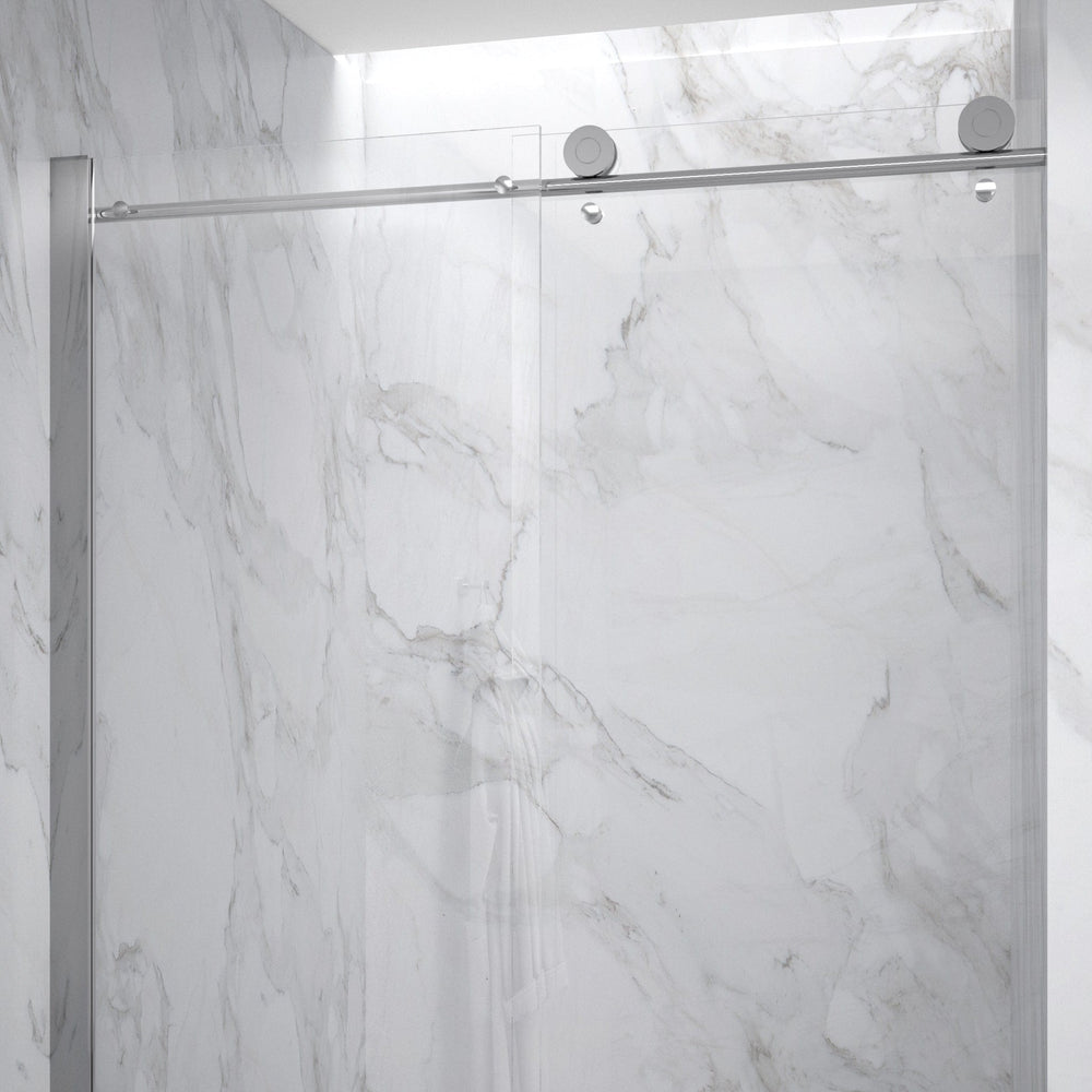 Reversible Sliding Shower Enclosure - 1200mm x 800mm Chrome