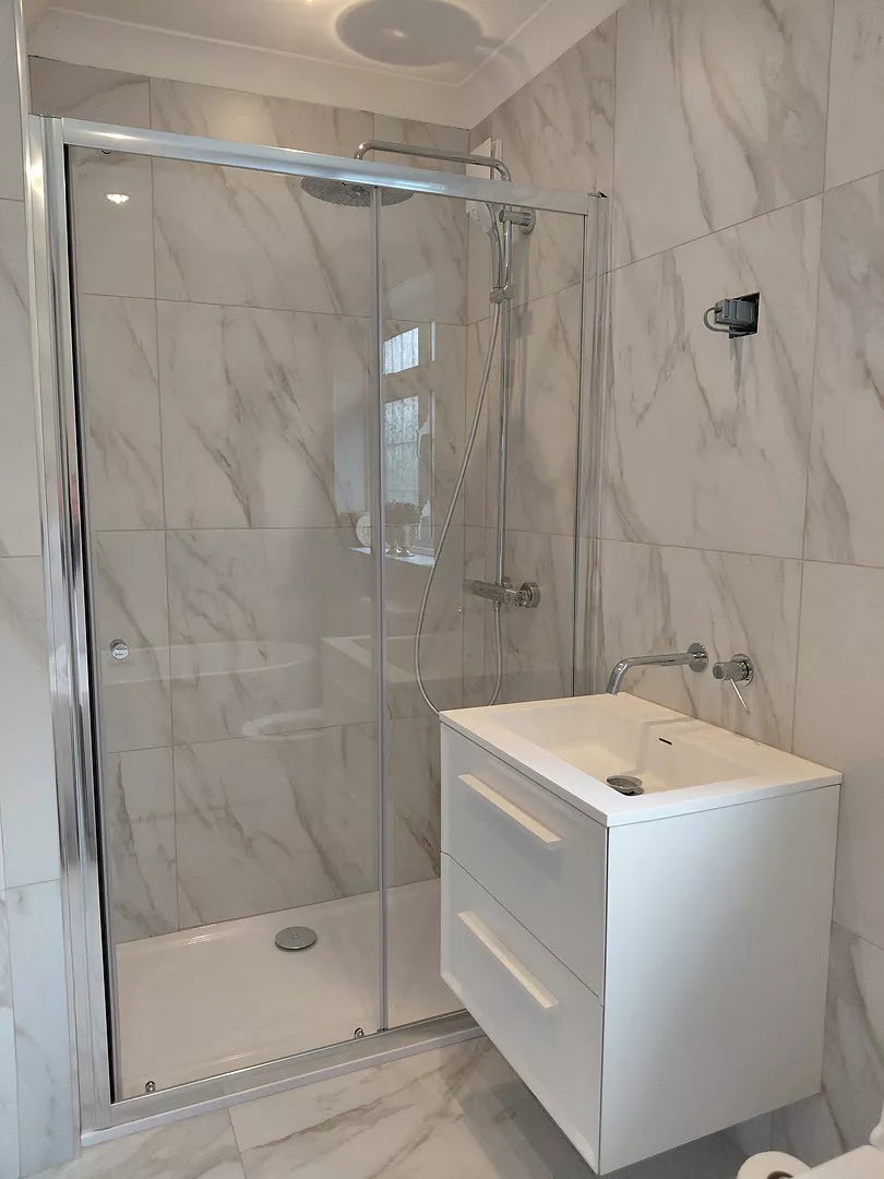 Roman Haven6 Sliding Shower Door - 1200mm - Chrome