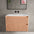 Scanalato Double Drawer Vanity Unit  With Beyondstone Basin - Peach Fuzz 800mm