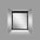 Fiano Steam-Free Modern Mirror Cabinet 600 x 700mm - Matt Black
