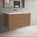 Scanalato Double Drawer Vanity Unit  With Beyondstone Basin - Mocha Mousse 1000mm