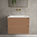 Scanalato Double Drawer Vanity Unit  With Beyondstone Basin - Mocha Mousse 600mm