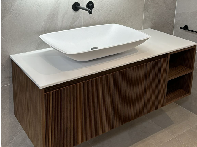 Matt Black Wall Mounted Mixer Basin Tap