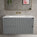 Scanalato Double Drawer Vanity Unit  With Beyondstone Basin - Dove Grey 1000mm