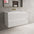 Scanalato Double Drawer Vanity Unit  With Beyondstone Basin - Pure White 1000mm