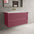 Scanalato Double Drawer Vanity Unit  With Beyondstone Basin - Mineral Red 1000mm