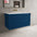 Scanalato Double Drawer Vanity Unit  With Beyondstone Basin - Ocean Blue 1000mm