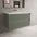 Scanalato Double Drawer Vanity Unit  With Beyondstone Basin - Pistachio 1000mm