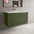 Scanalato Double Drawer Vanity Unit  With Beyondstone Basin - Seaweed 1000mm