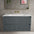 Scanalato Double Drawer Vanity Unit  With Beyondstone Basin - Slate Grey 1000mm