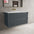 Scanalato Double Drawer Vanity Unit  With Beyondstone Basin - Slate Grey 1000mm