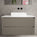 Scanalato Double Drawer Countertop Vanity Unit - Soft Taupe 1000mm