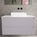 Scanalato Double Drawer Countertop Vanity Unit - Soft Violet 1000mm