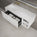 Scanalato Single Drawer Vanity Unit With Open Storage Space And Left Hand Beyondstone Basin - Pure White 1200mm