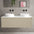 Scanalato Single Drawer Countertop Vanity Unit - Cashmere 1200mm