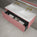 Scanalato Single Drawer Vanity Unit With Beyondstone Double Basin - Dusky Pink 1200mm