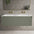 Scanalato Single Drawer Vanity Unit With Beyondstone Double Basin - Pistachio 1200mm