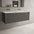 Scanalato Single Drawer Vanity Unit With Beyondstone Double Basin - Rich Taupe 1200mm