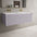 Scanalato Single Drawer Vanity Unit With Beyondstone Double Basin - Soft Violet 1200mm