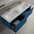 Scanalato Double Drawer Vanity Unit With Beyondstone Double Basin - Ocean Blue 1400mm