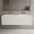 Scanalato Double Drawer Vanity Unit With Beyondstone Double Basin - Pure White 1400mm