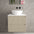 Scanalato Double Drawer Countertop Vanity Unit - Cashmere 600mm