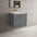 Scanalato Double Drawer Vanity Unit  With Beyondstone Basin - Dove Grey 600mm