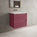 Scanalato Double Drawer Vanity Unit  With Beyondstone Basin - Mineral Red 600mm