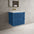 Scanalato Double Drawer Vanity Unit  With Beyondstone Basin - Ocean Blue 600mm