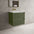 Scanalato Double Drawer Vanity Unit  With Beyondstone Basin - Seaweed 600mm