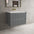 Scanalato Double Drawer Vanity Unit  With Beyondstone Basin - Dove Grey 800mm
