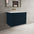 Scanalato Double Drawer Vanity Unit  With Beyondstone Basin - Midnight Blue 800mm