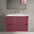 Scanalato Double Drawer Vanity Unit  With Beyondstone Basin - Mineral Red 800mm