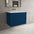 Scanalato Double Drawer Vanity Unit  With Beyondstone Basin - Ocean Blue 800mm
