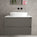 Scanalato Double Drawer Countertop Vanity Unit - Rich Taupe 800mm
