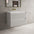 Scanalato Double Drawer Vanity Unit  With Beyondstone Basin - Soft Grey 800mm