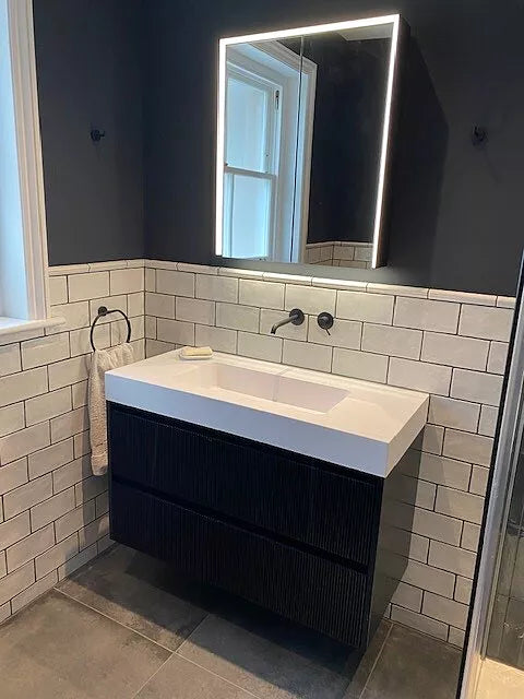 Scanalato_Double_Drawer_Vanity_Unit_With_Beyondstone_BLOC_Basin_-_Pure_Black_1000mm