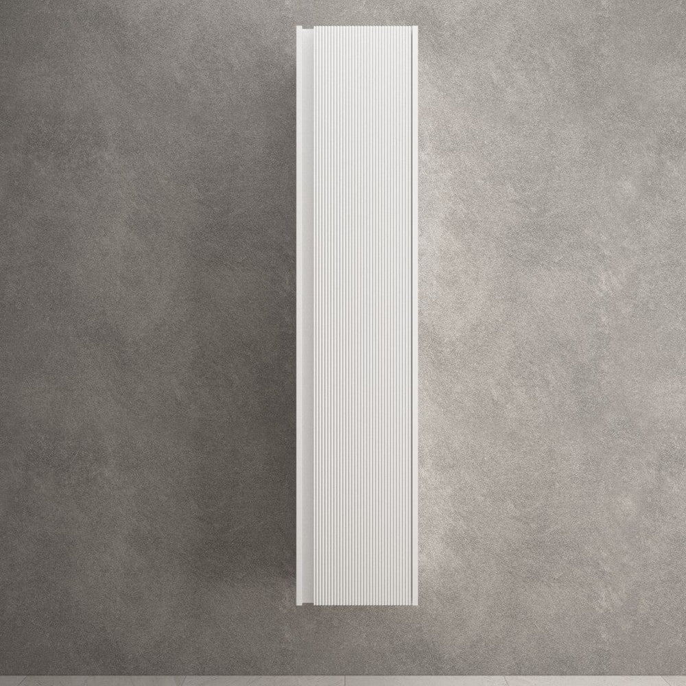 Scanalato Tall Wall Cabinet - Pure White 350mm x 1650mm