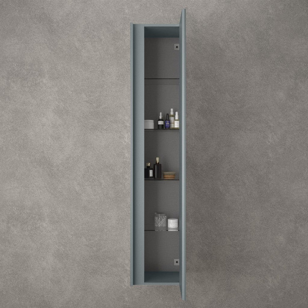 Scanalato Tall Wall Cabinet - Anthracite 350mm x 1650mm