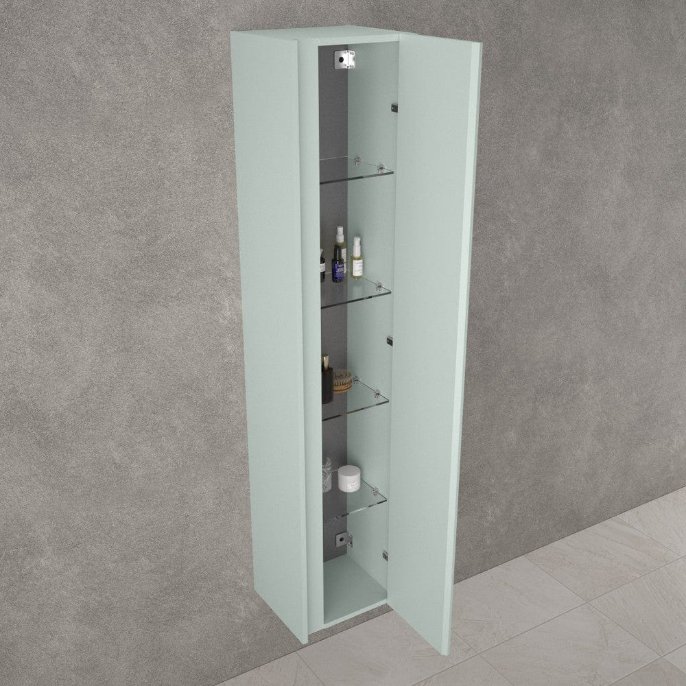 Scanalato Tall Wall Cabinet - Peppermint 350mm x 1650mm