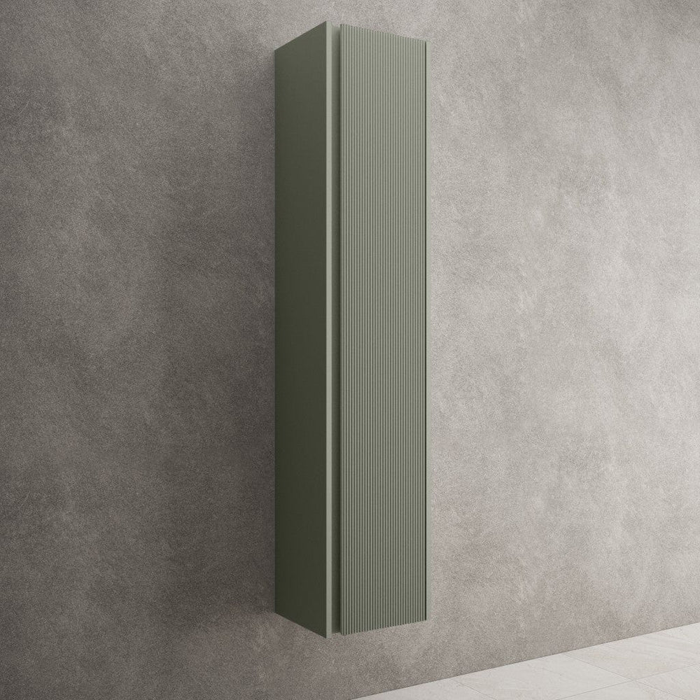 Scanalato Tall Wall Cabinet - Pistachio 350mm x 1650mm