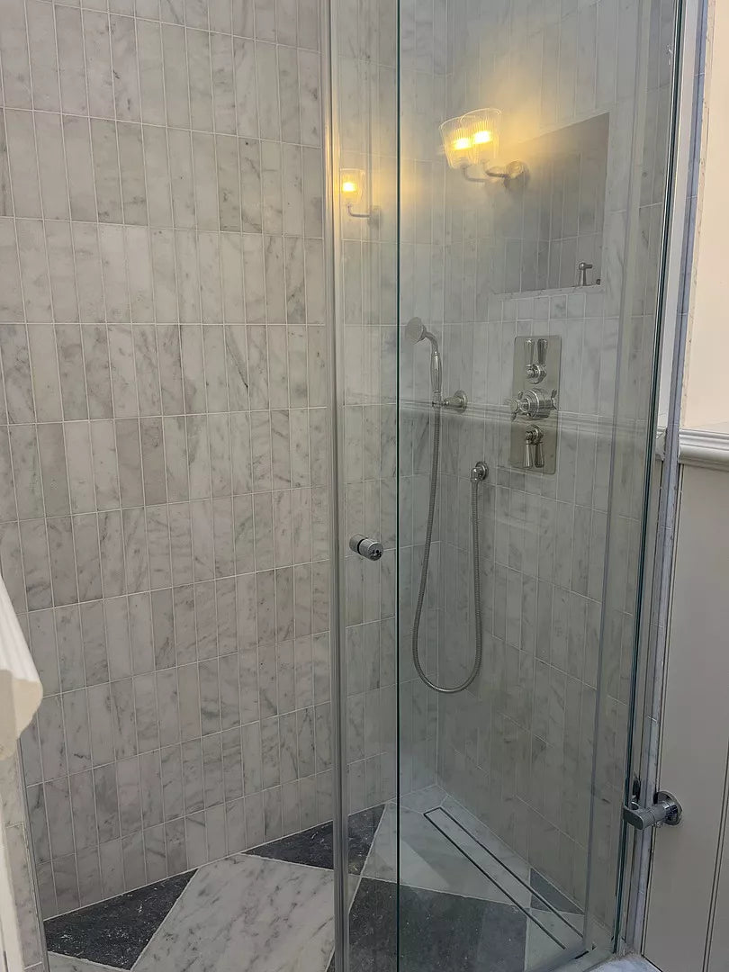 Sliding Shower Door - 1400mm Chrome