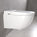 Smart Toilet, Concealed Cistern And Frame And Brushed Brass Flush Plate